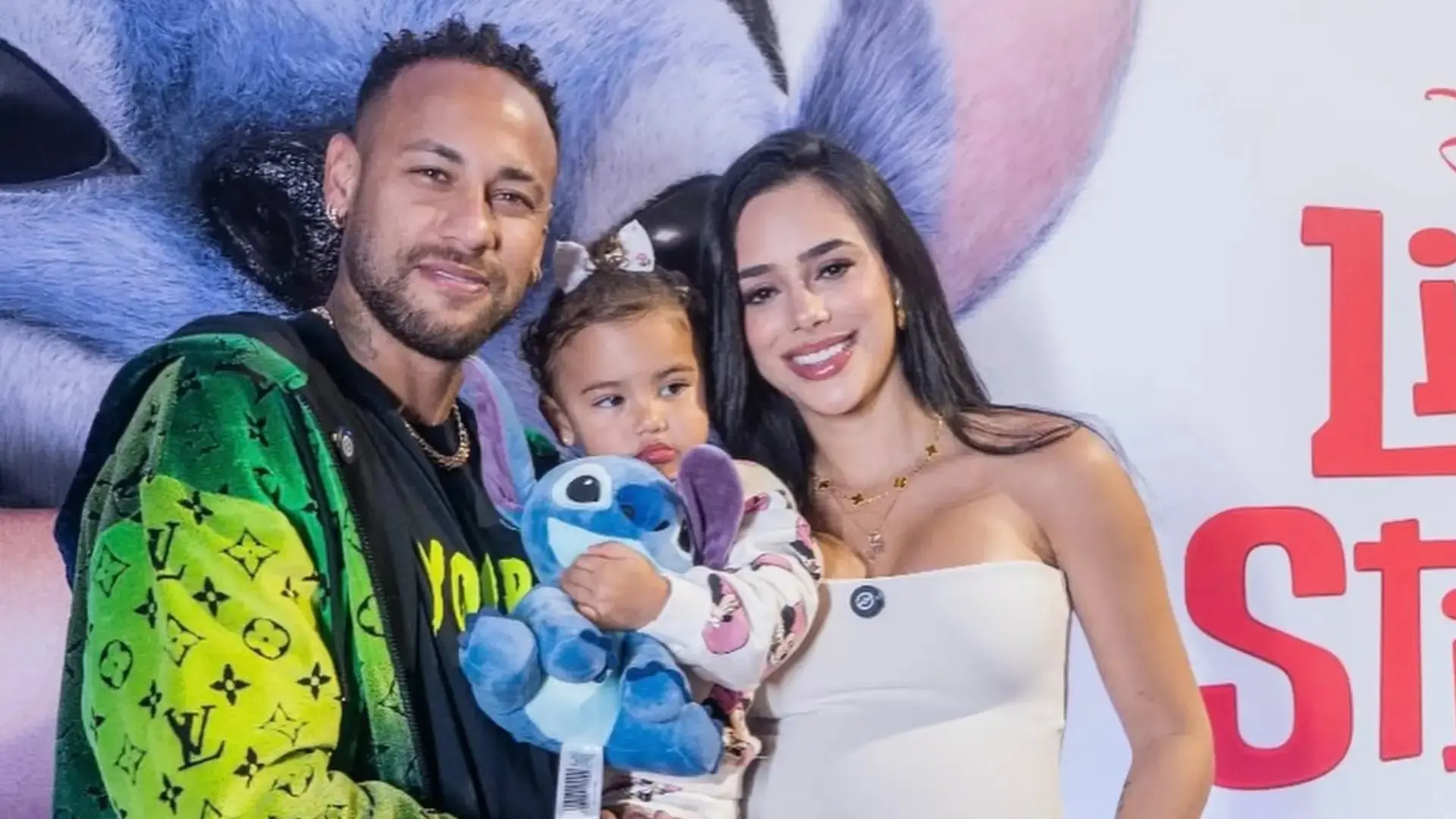 Neymar Jr, Bruna Biancardi e a filha Mavi