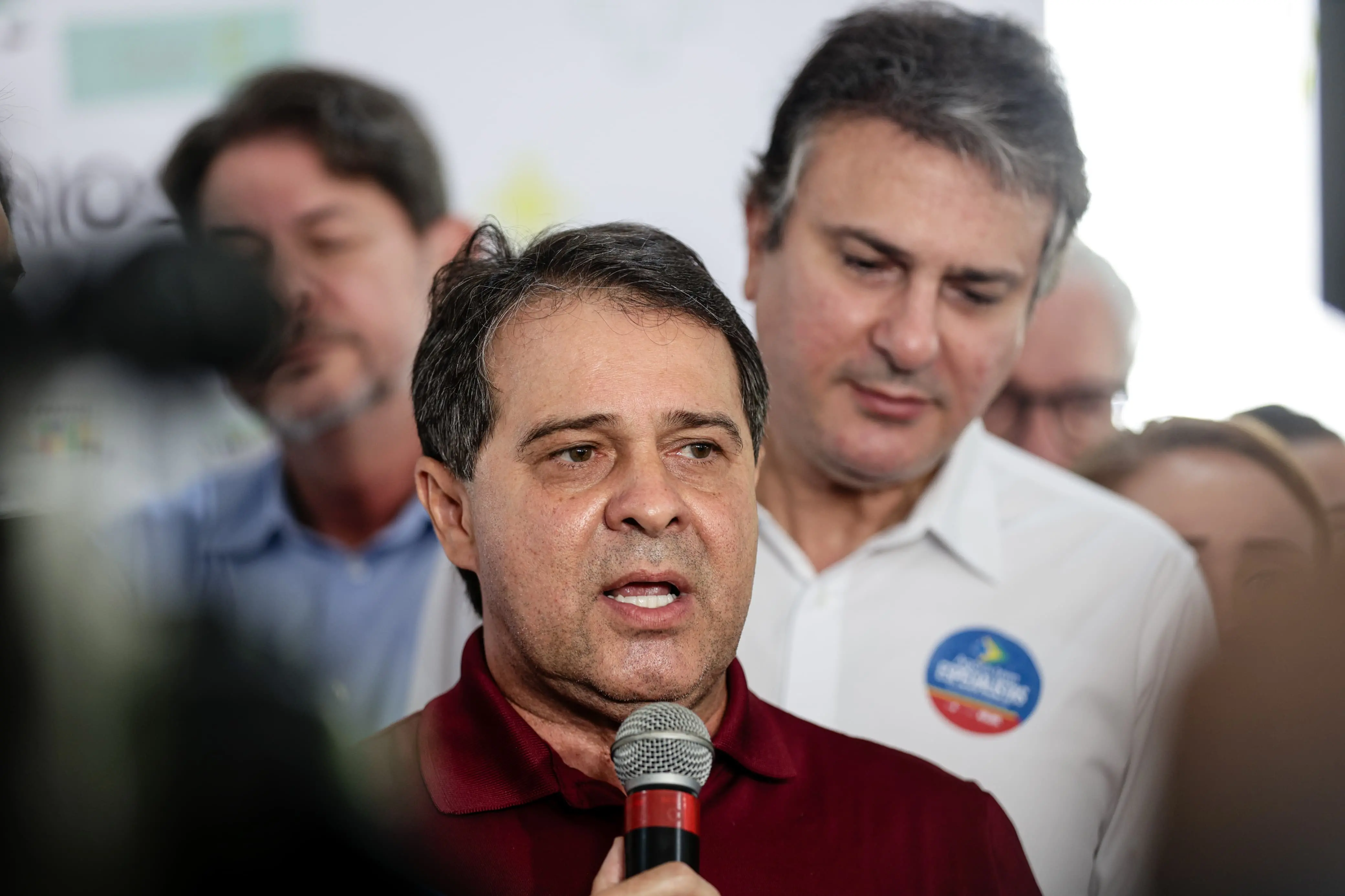 Foto que contém Evandro Leitão, prefeito de Fortaleza
