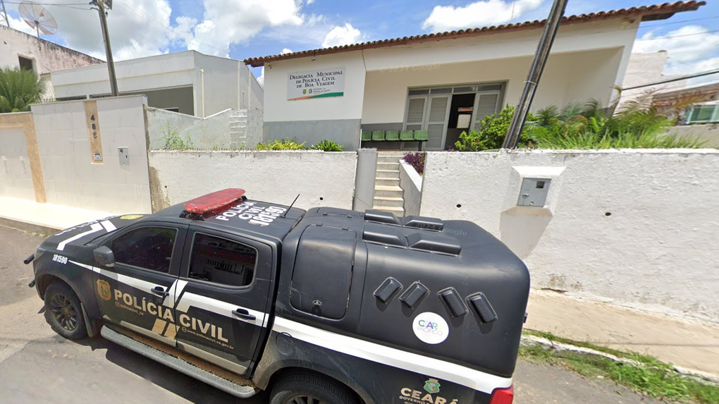 Foto do Google Maps da Delegacia da Polícia Civil em Boa Viagem, no Interior do Ceará