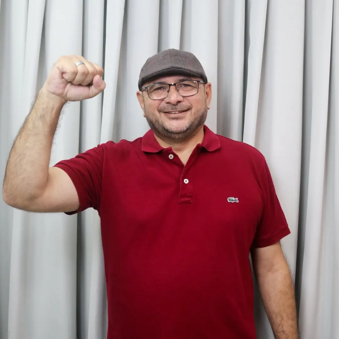 Presidente eleito do PT Fortaleza, Antônio Carlos