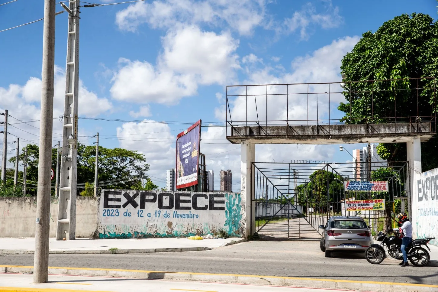 Durante a maior parte do ano, sede da Expoece registra uso mínimo, sem abrigar eventos de grande porte