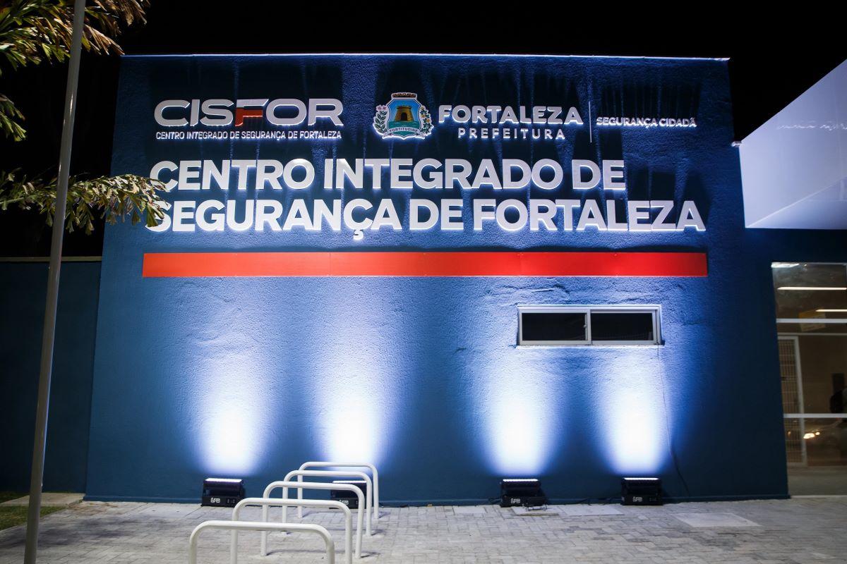 Fachada do Centro Integrado de Segurança de Fortaleza