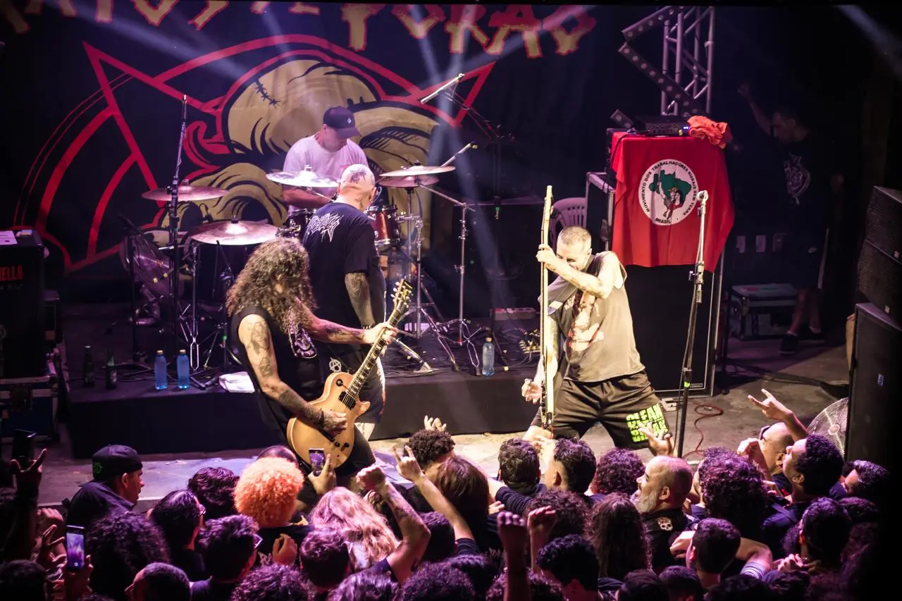 Show da banda Ratos de Porão (SP) no Opera Music Bar