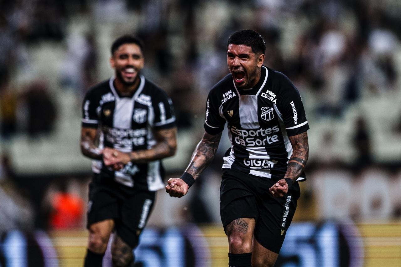 Galeano marcou o gol da vitória do Vozão no Clássico-Rei