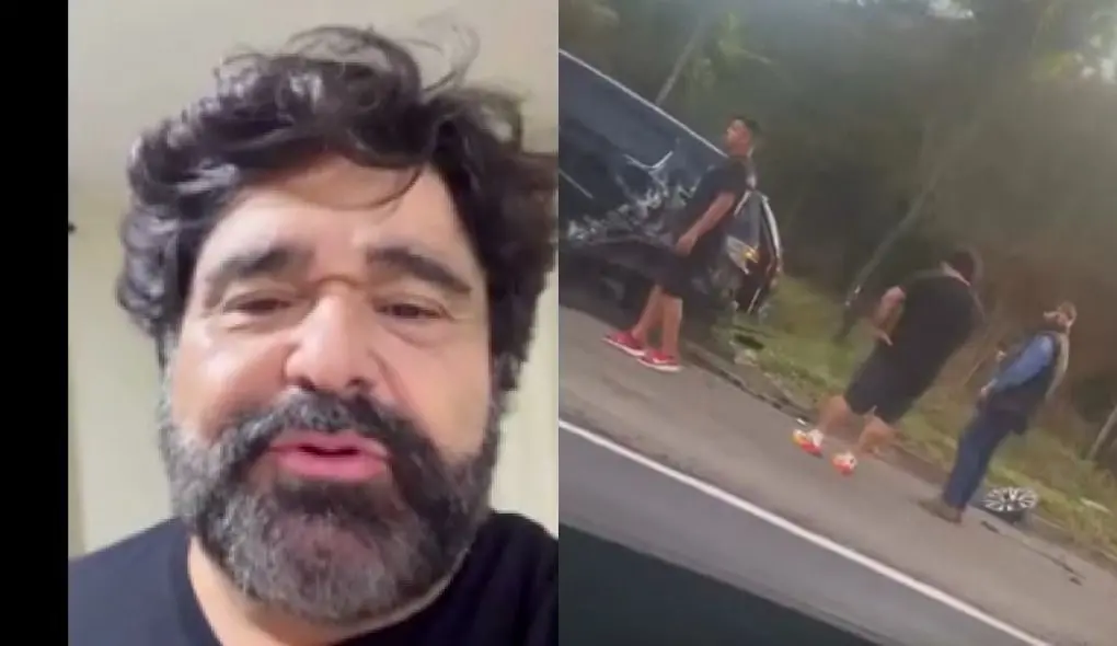 Fabiano tentou desviar de um carro que vinha na sua direção quando capotou na BR 040