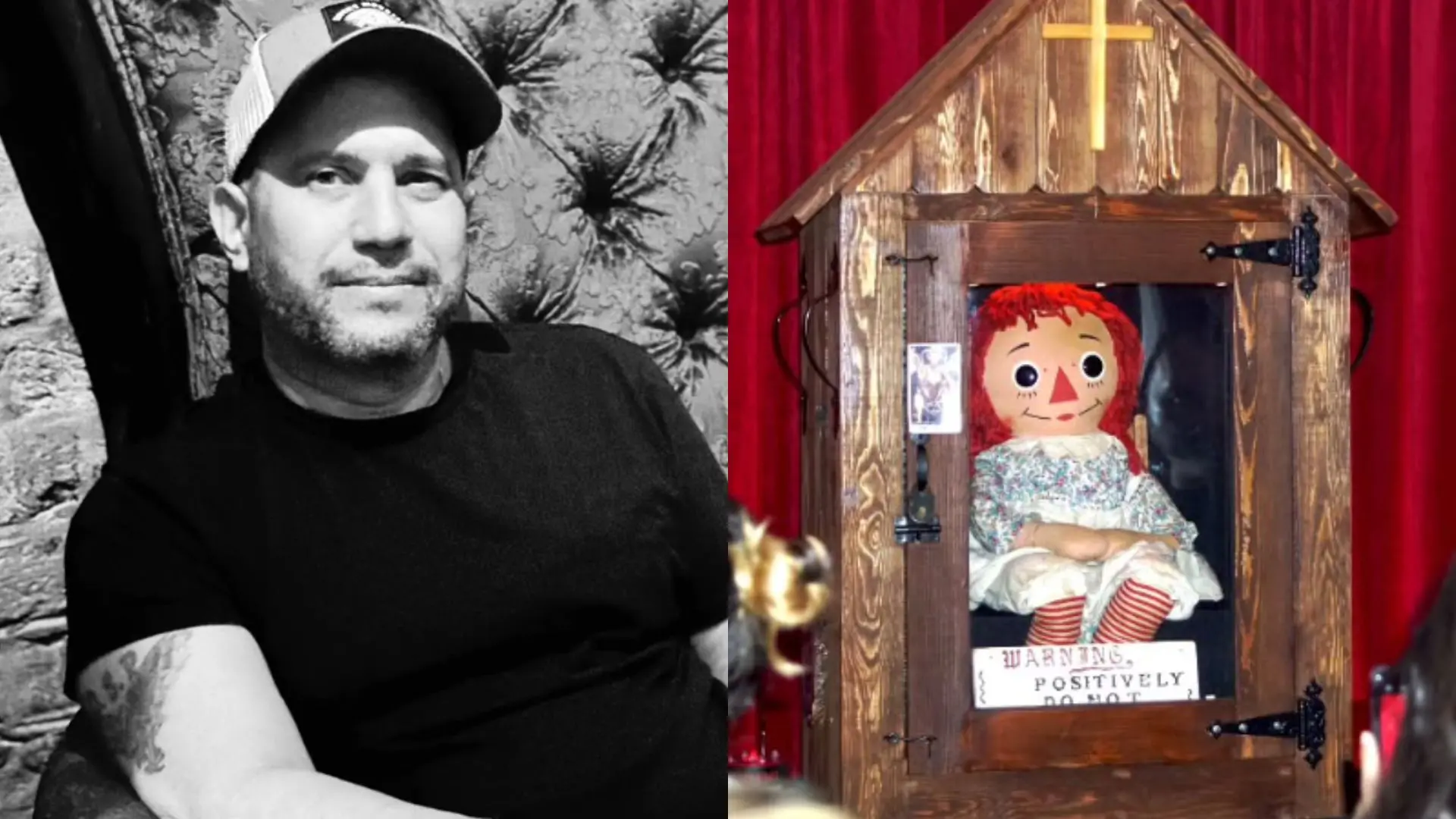 Imagem da notícia: Investigador paranormal morre subitamente durante turnê com a boneca Annabelle