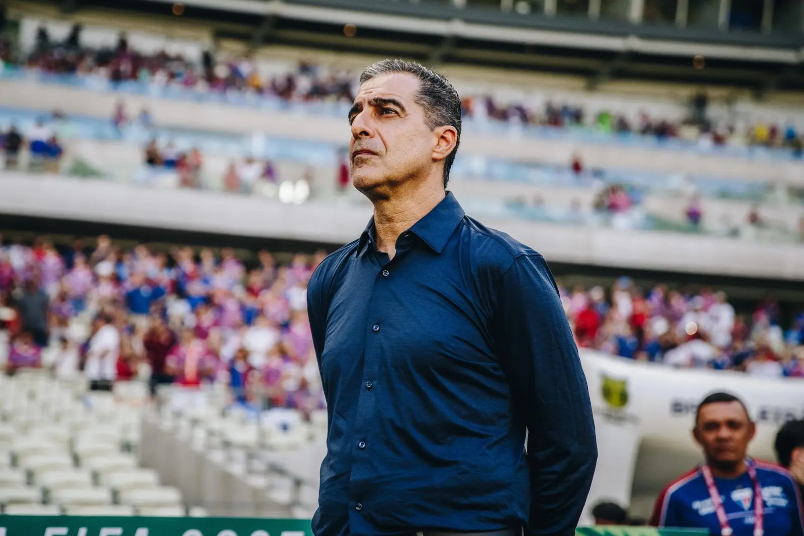 Renato Paiva em ação pelo Fortalez