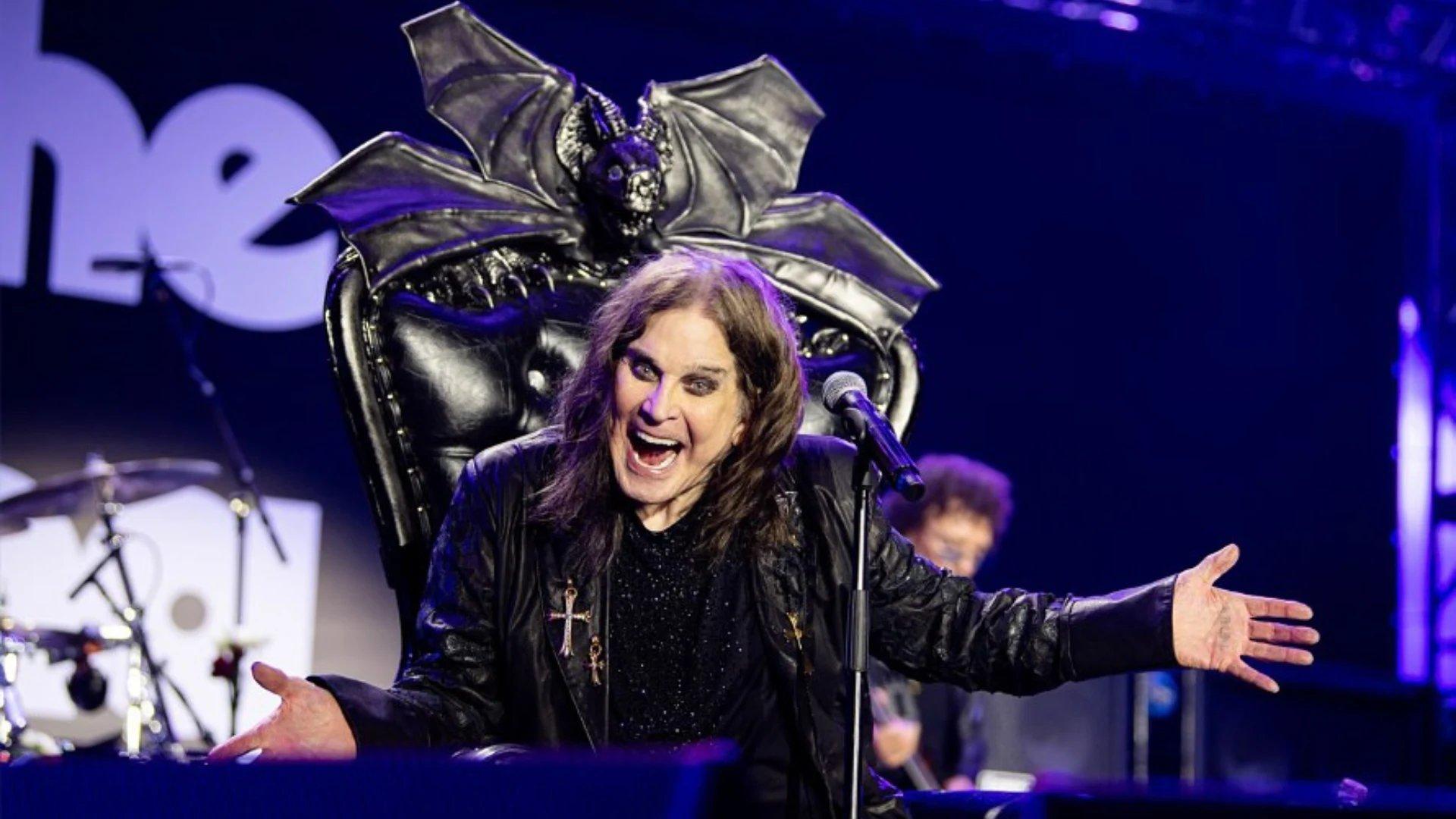Ozzy Osbourne durante seu último show