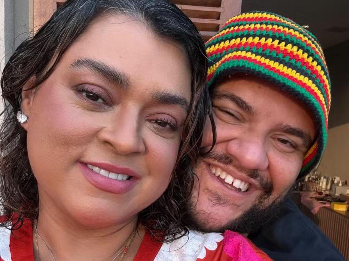 Selfe de Preta e Gominho, que eram amigos de longa data.