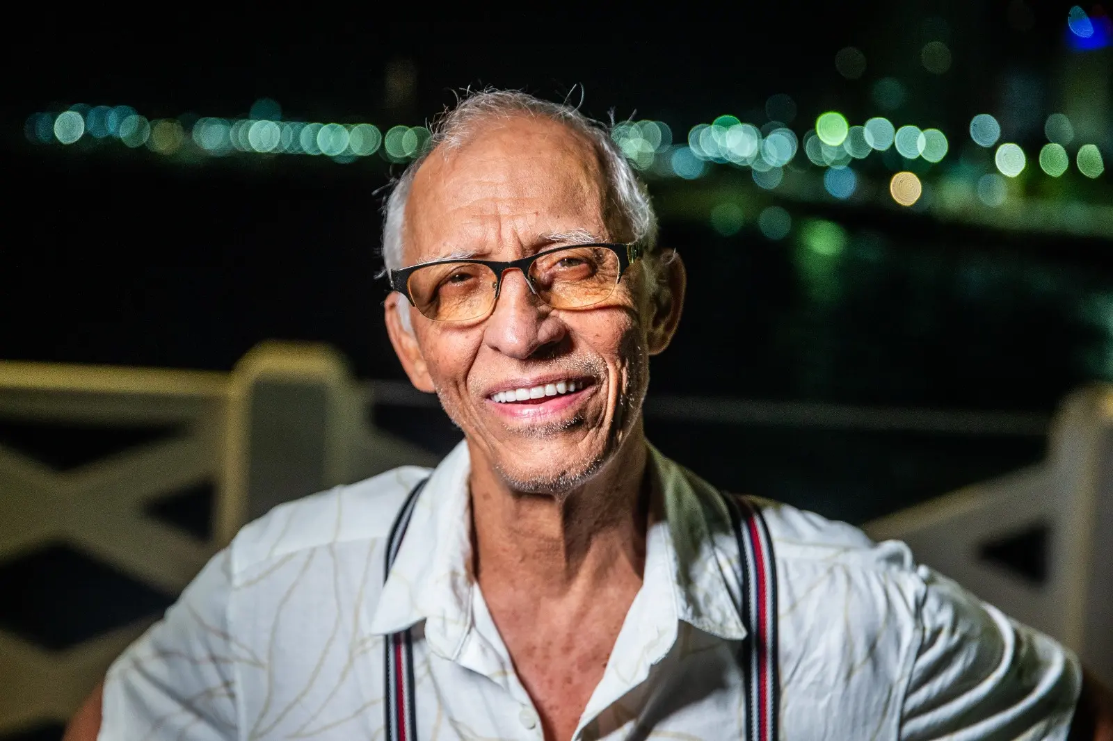 Geraldo Costa, 78, é entusiasta e aluno frequente do Educa Reggae