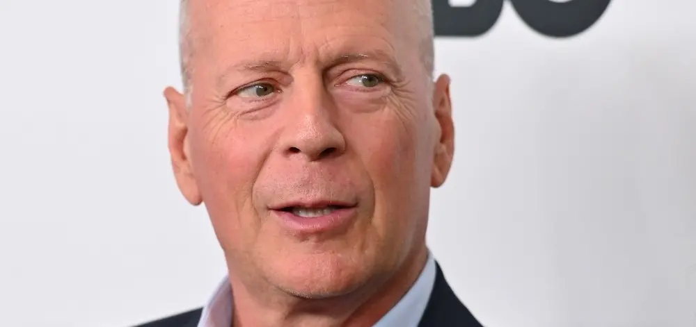 Bruce Willis em uma premiere