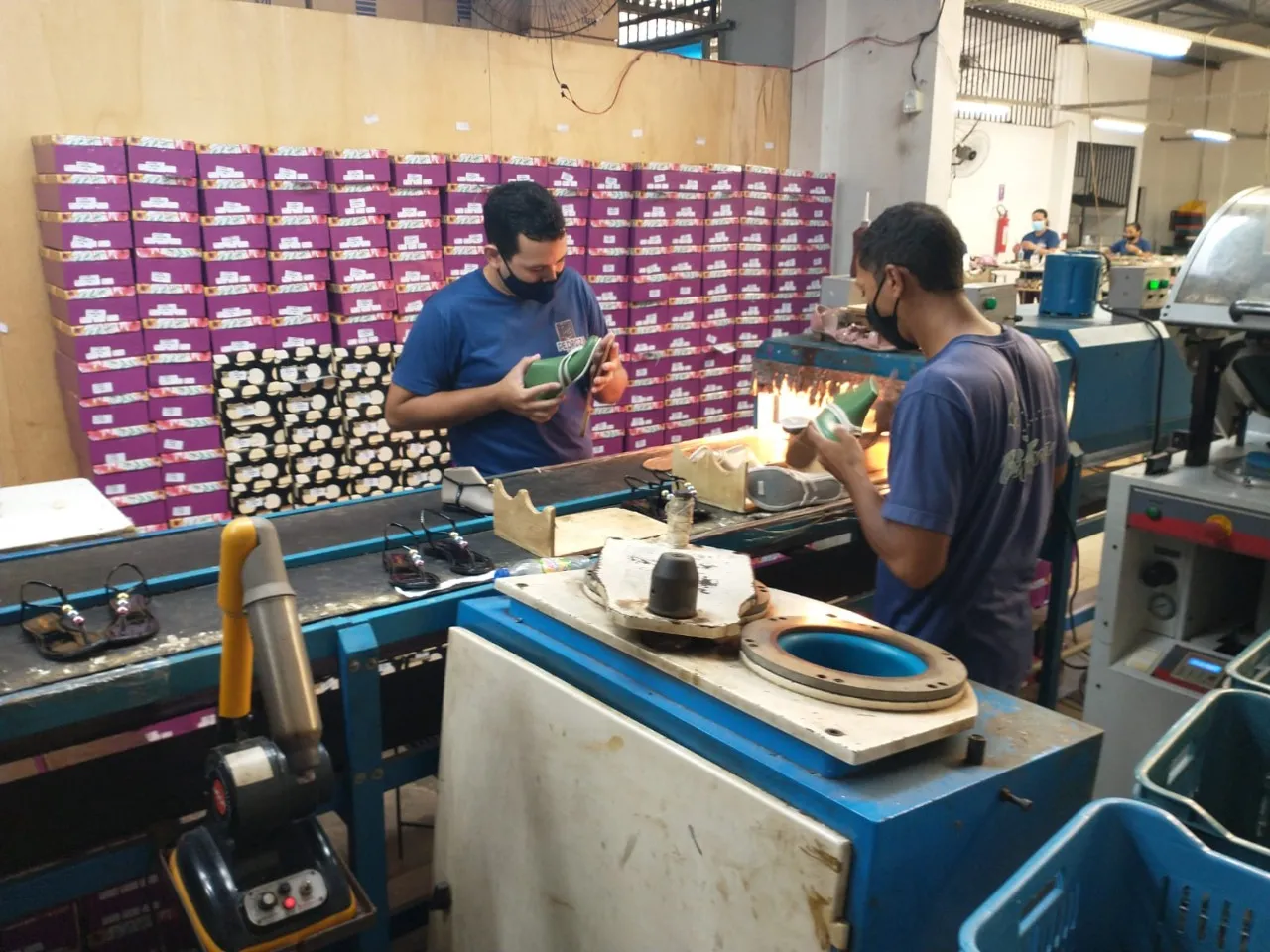 Calçados são o segundo produto mais exportado do Ceará, com mais de US$ 100 milhões comercializados com o exterior somente nos seis primeiros meses deste ano