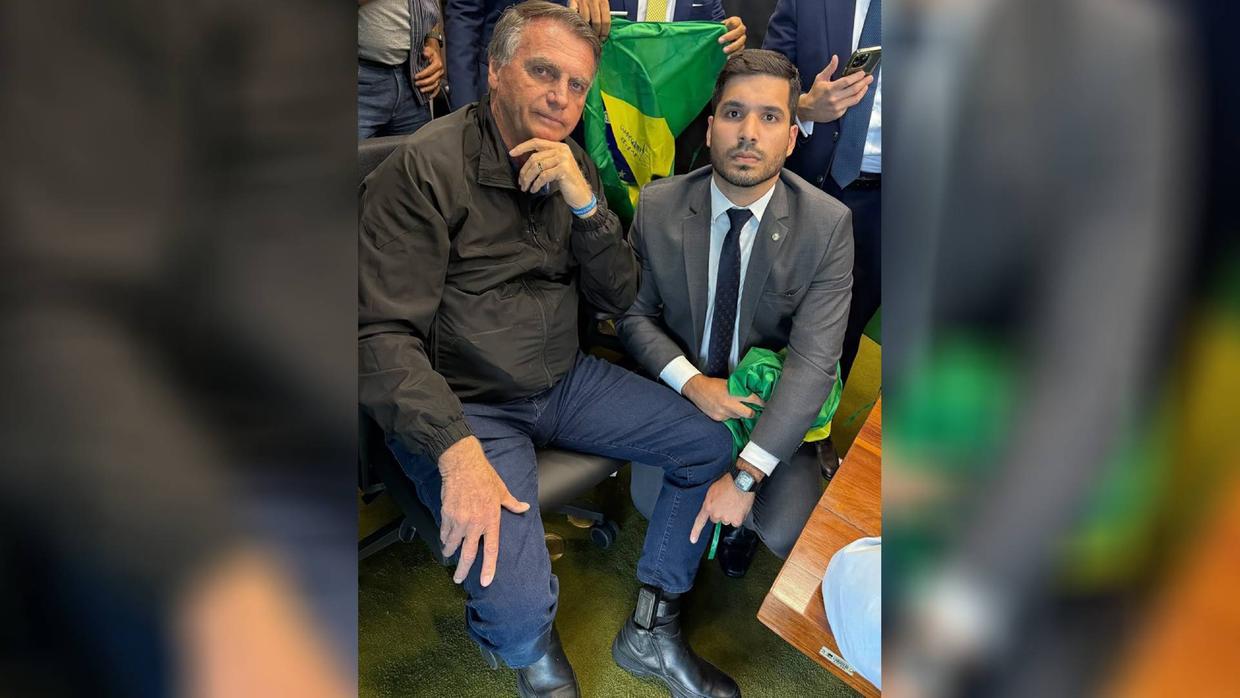 Bolsonaro e André Fernandes