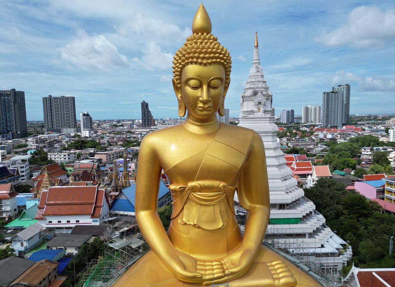 Templo budista na Tailândia, país onde monges foram alvo de operação policial