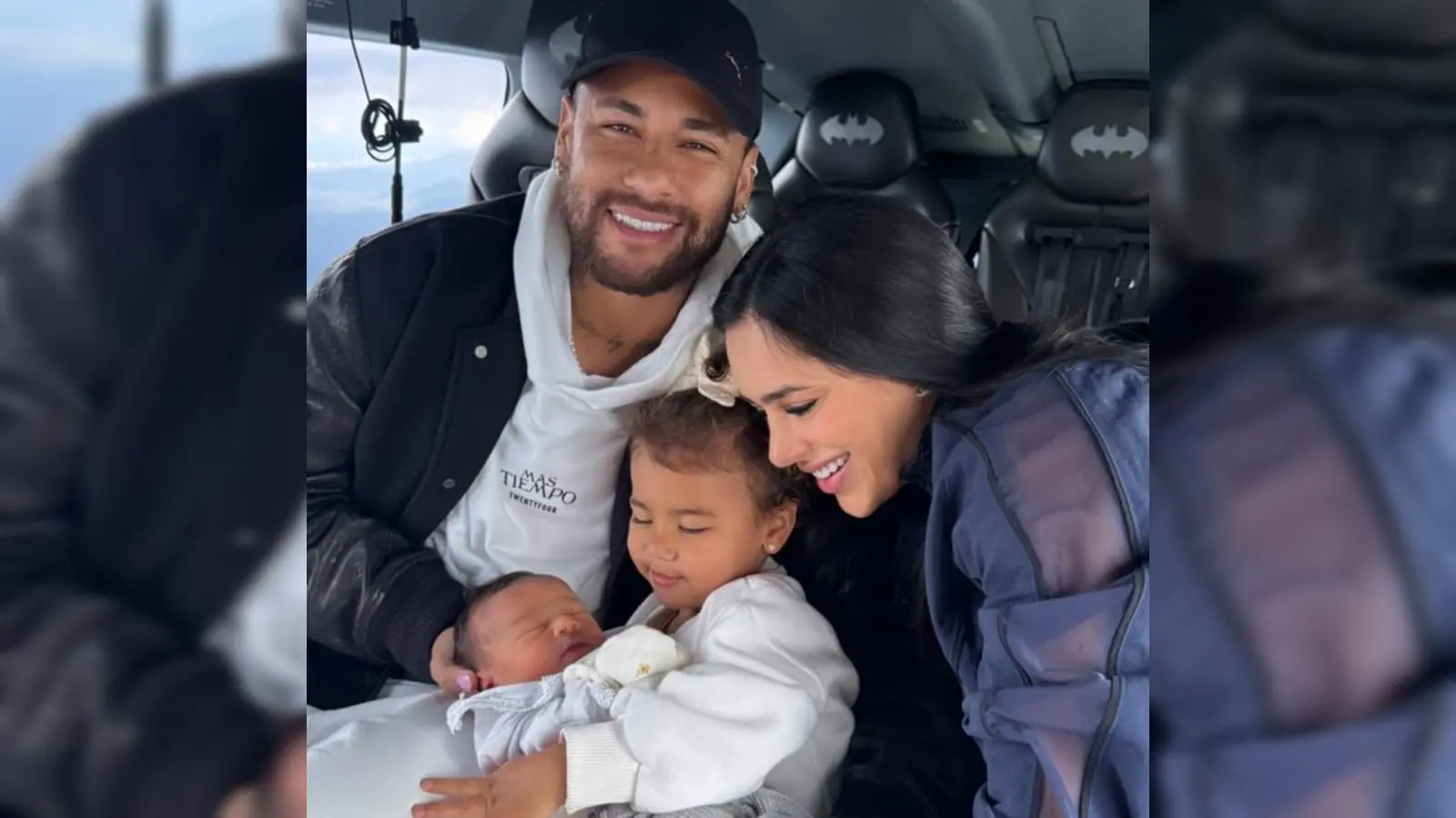 Bruna compartilhou momento fofo em família