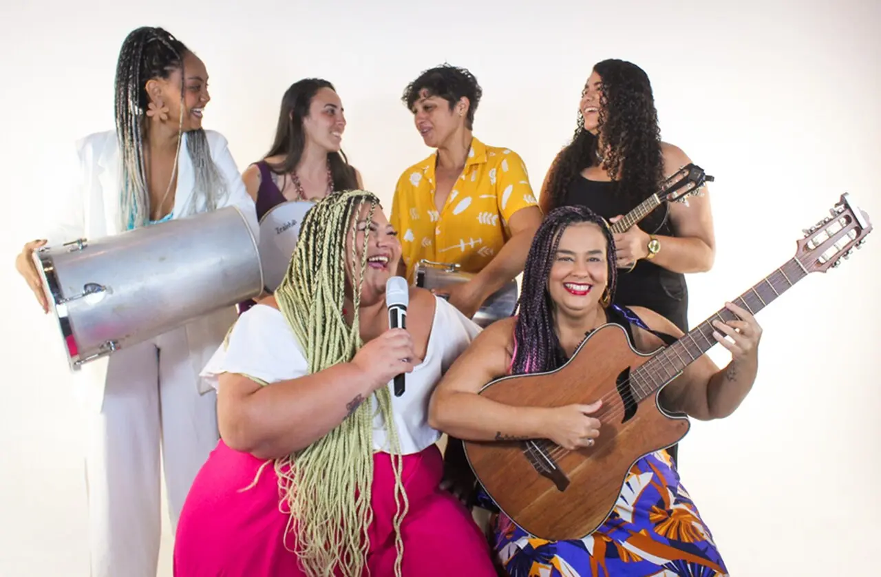 Grupo celebra legado feminino no samba