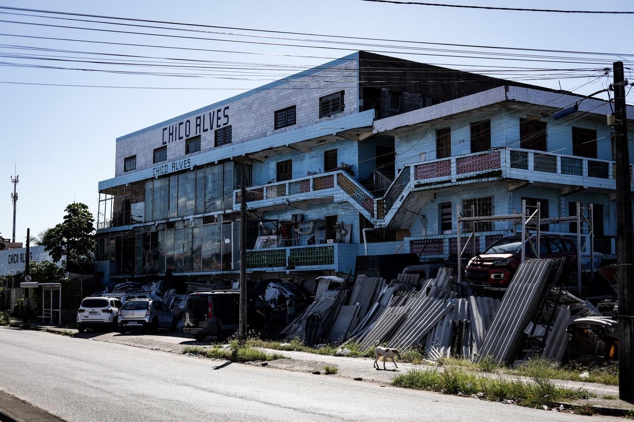 Imagem da fachada da sucata Chico Alves