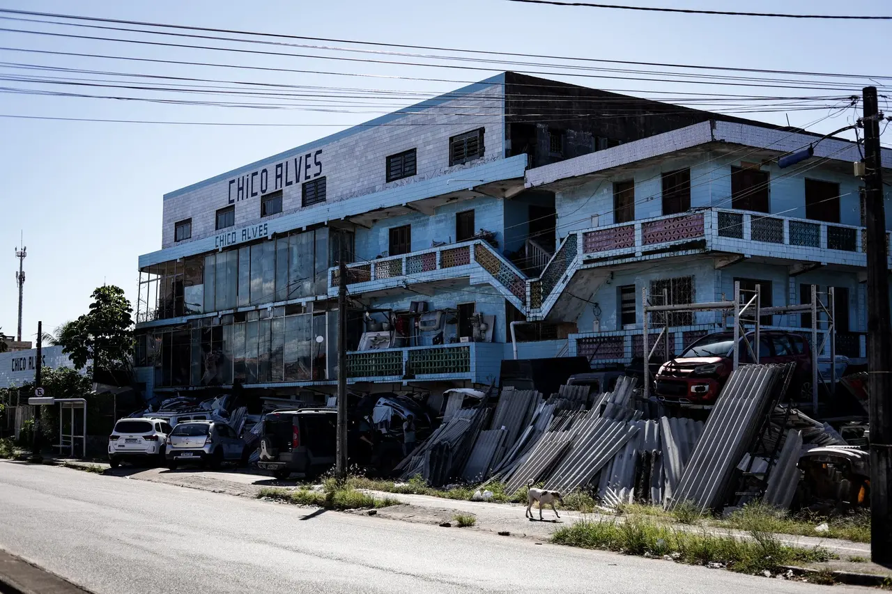 Imagem da fachada da sucata Chico Alves