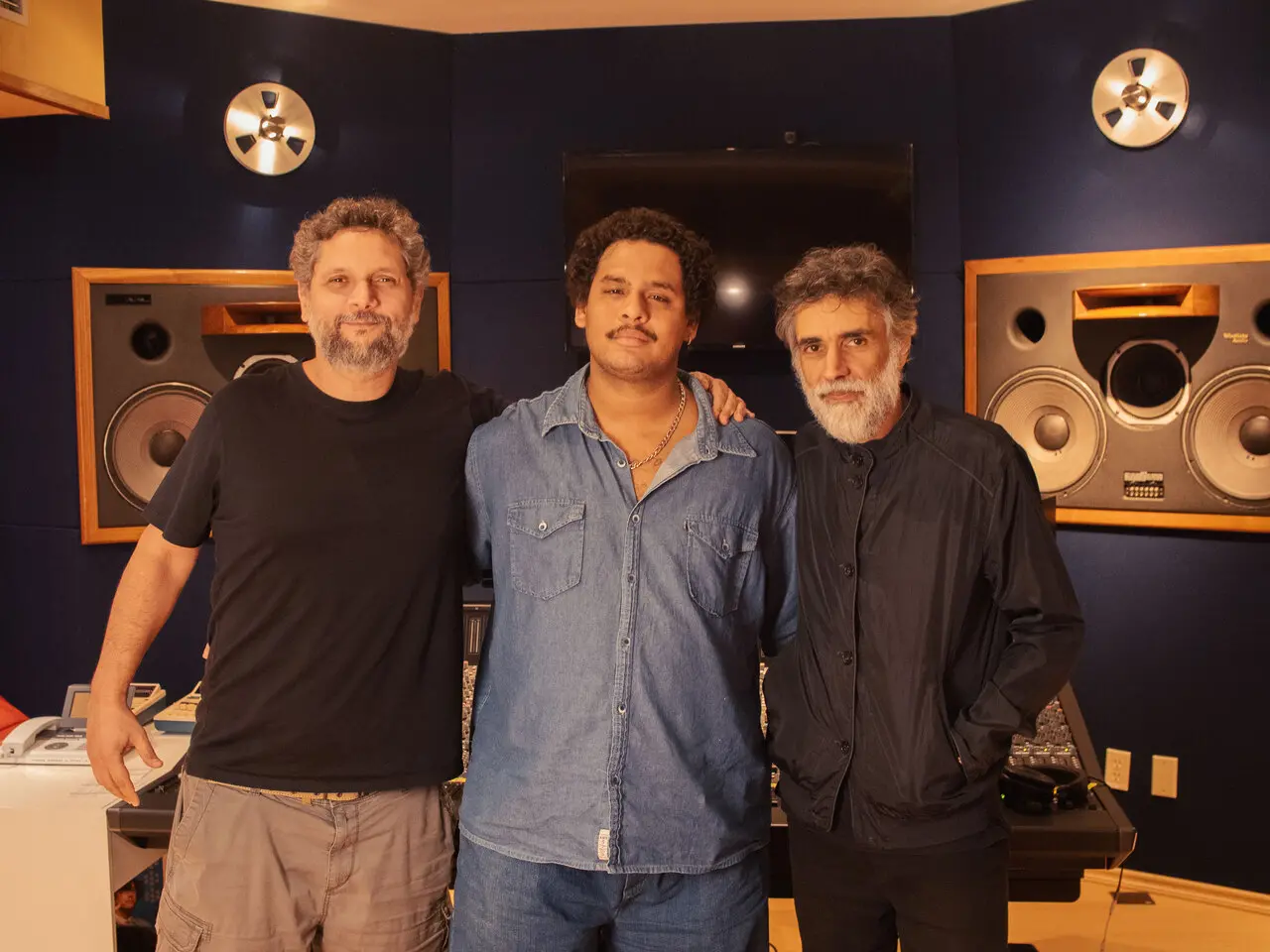 Rafael Ramos, Mateus Fazeno Rock e Fernando Catatau