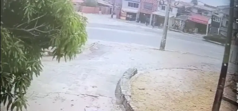 familia idoso atropelado cais do porto morte hilux