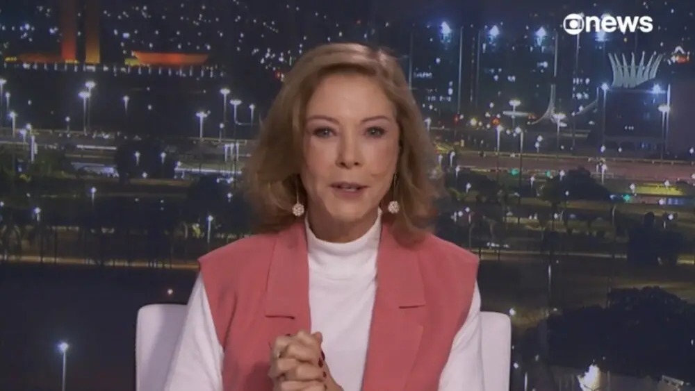 Imagem da apresentadora Eliane Cantanhêde, que pediu demissão da Globonews após 15 anos