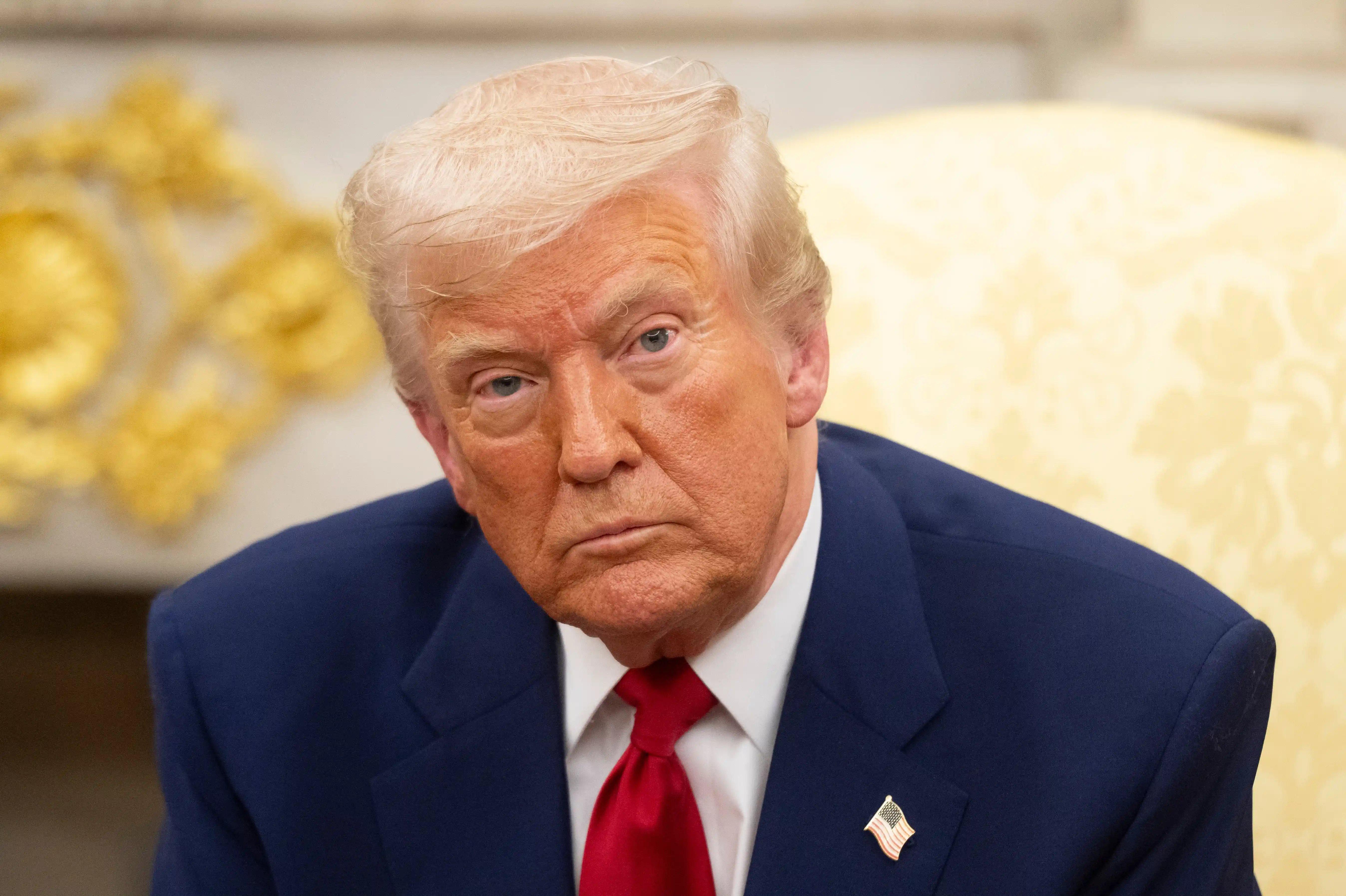 Imagem de Donald Trump, para matéria sobre desemprego sobe nos EUA, e demissão de responsável pelas estatísticas