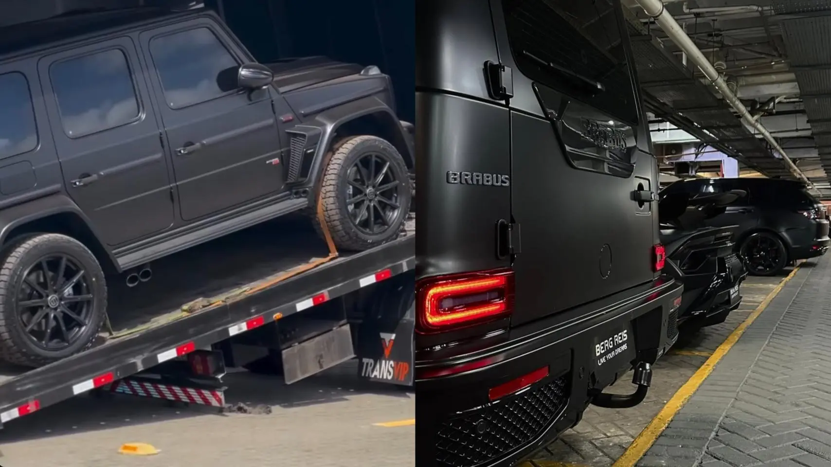 Matuê divulgou chegada de novo carro e garagem