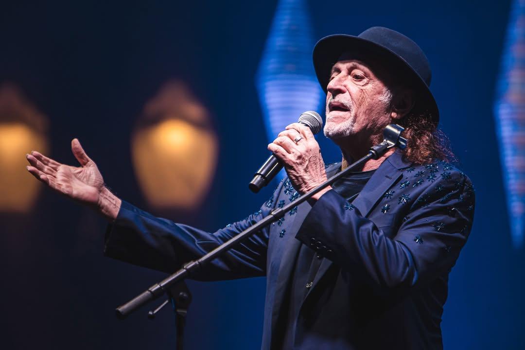 Foto de Alceu Valença, que teve a mala extraviada neste sábado (2)