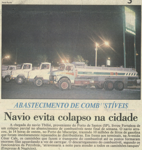 Colapso combustíveis Ceará