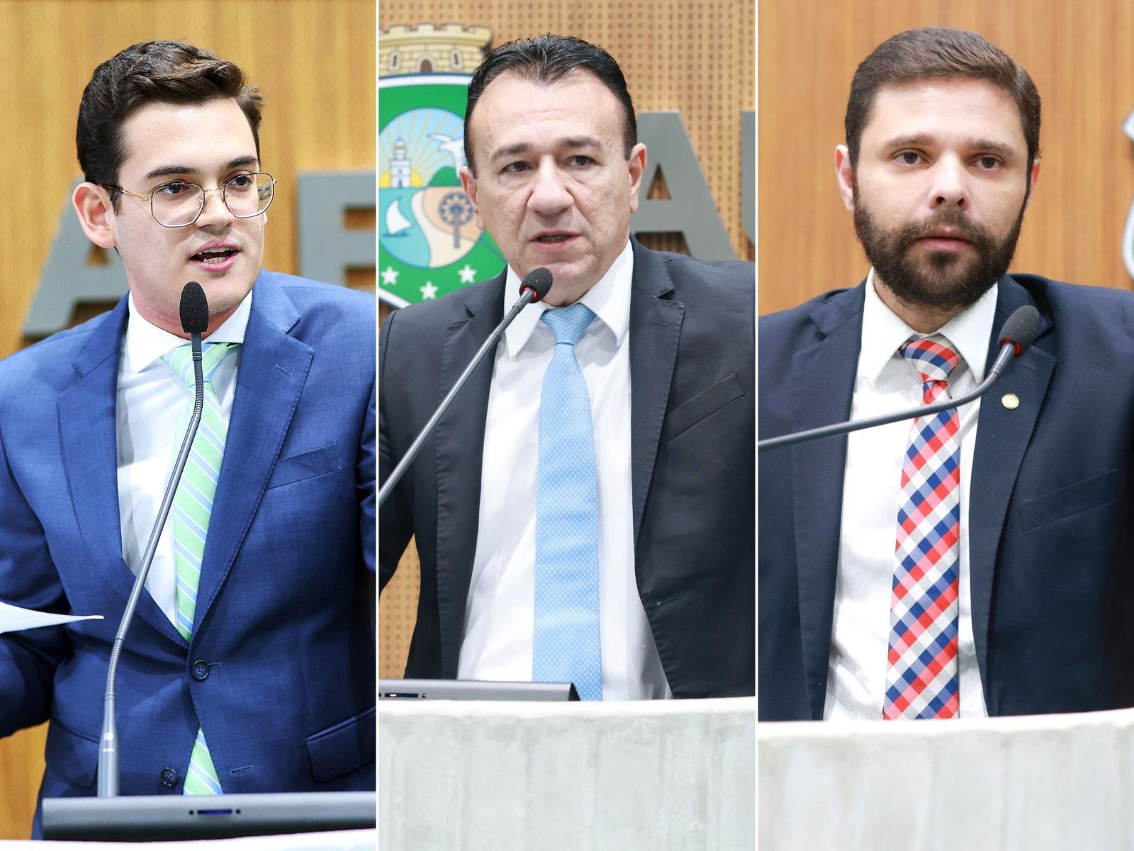 Deputados estaduais na Alece