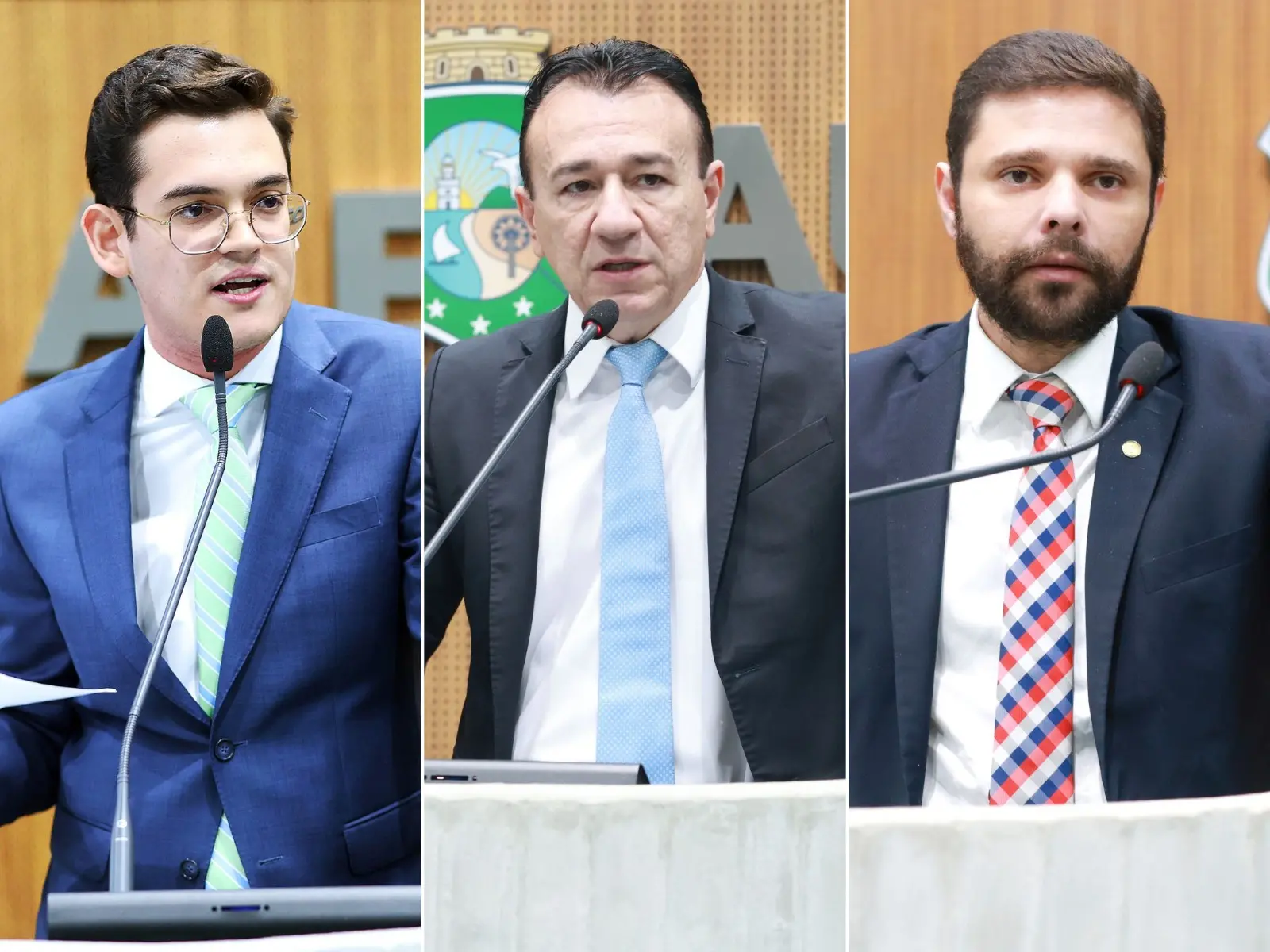 Deputados estaduais na Alece