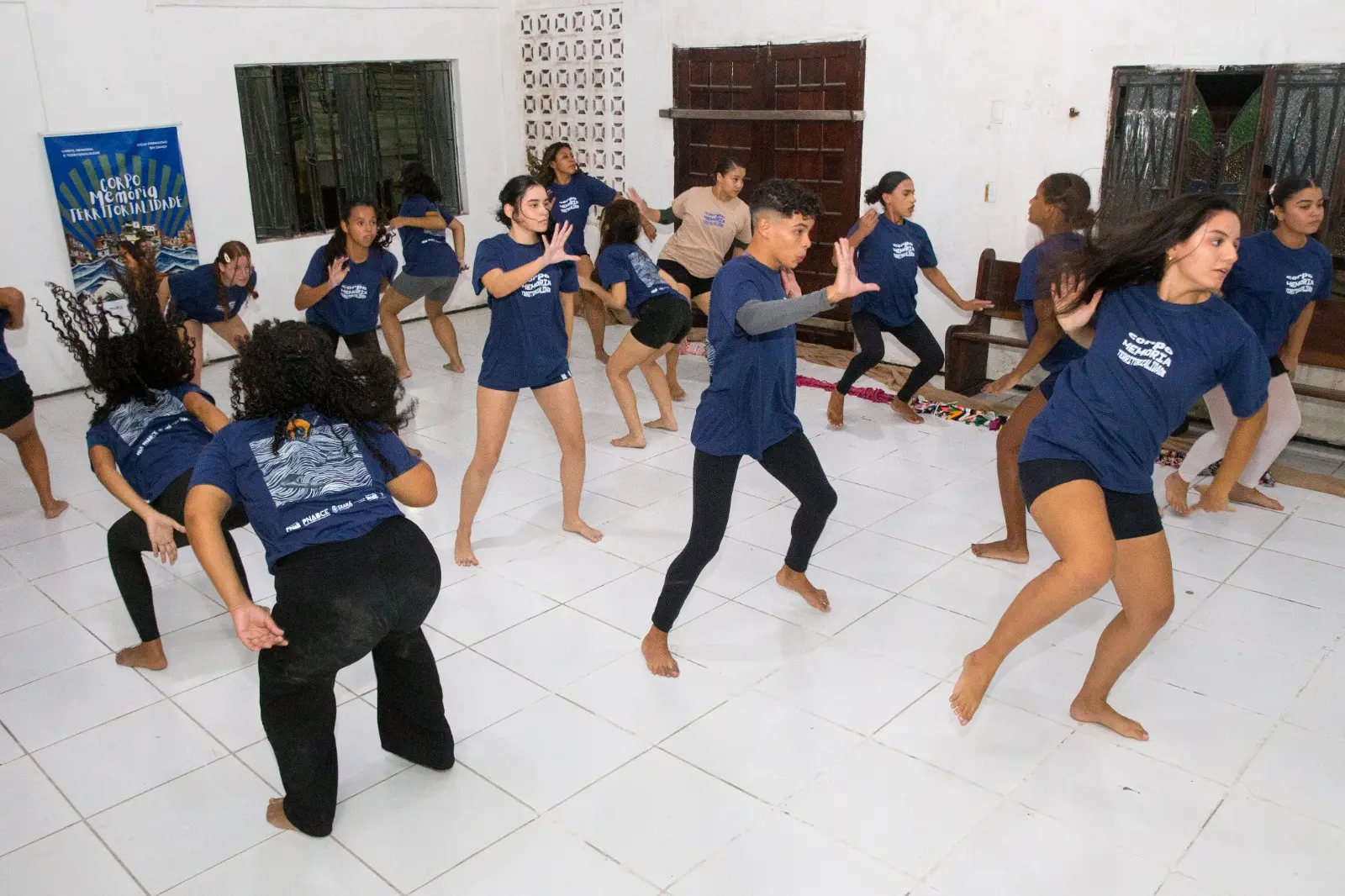 Aulas e ensaios são realizados de segunda a sábado