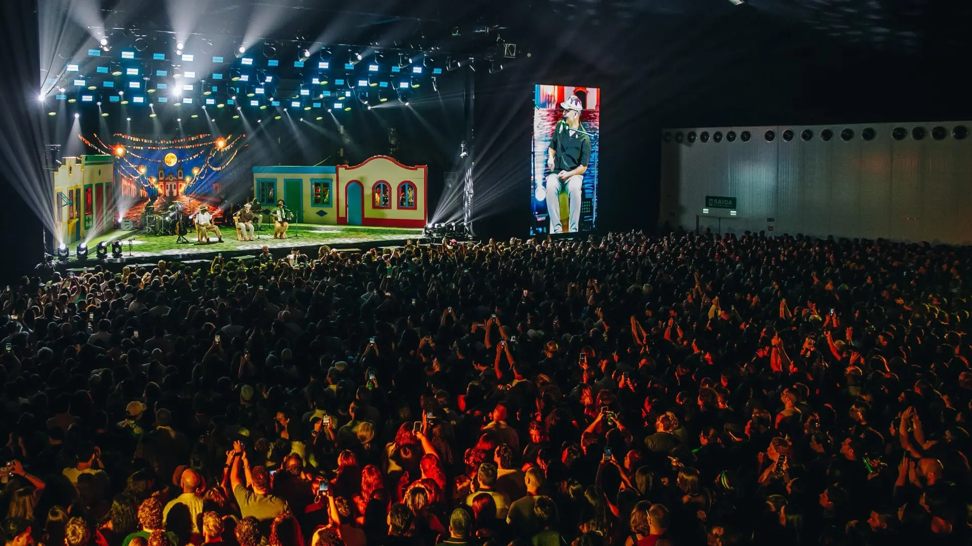 Cerca de 6,5 mil pessoas estiveram no evento 'Dominguinho', em Fortaleza