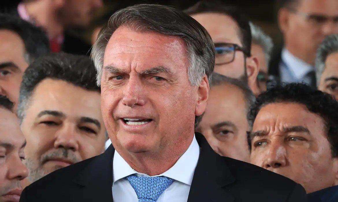 Foto do ex-presidente Jair Bolsonaro