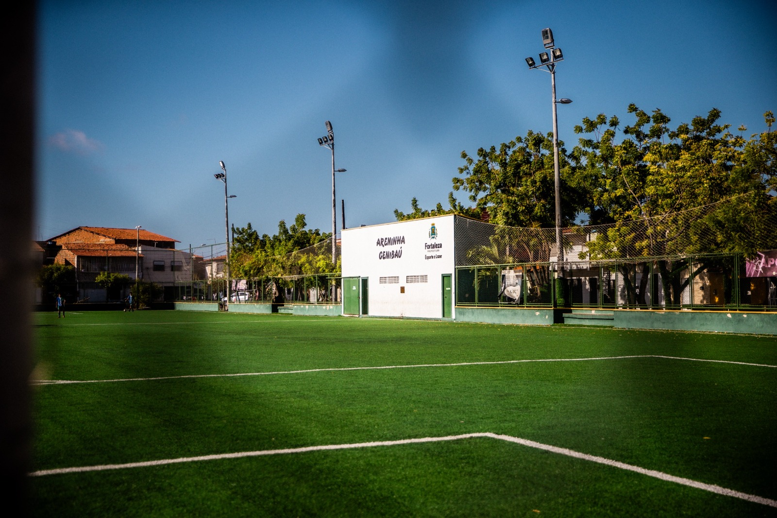 Foto que contém a Areninha do Genibaú, em Fortaleza