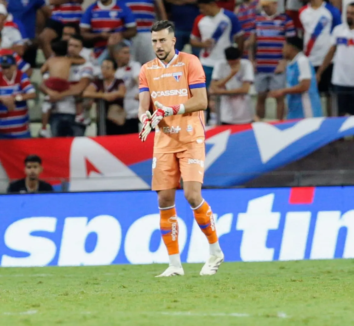 Foto de Hélton Leite, goleiro do Fortaleza