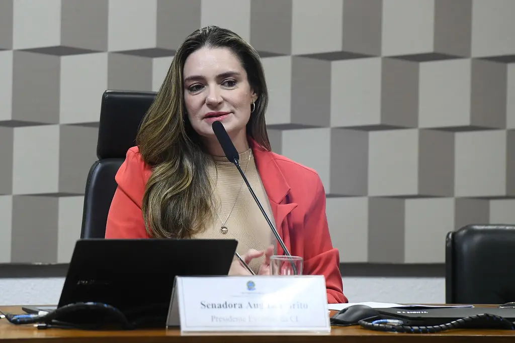 Foto de Augusta Brito, anunciada nesta quarta-feira (14) como nova líder do PT no Senado Federal