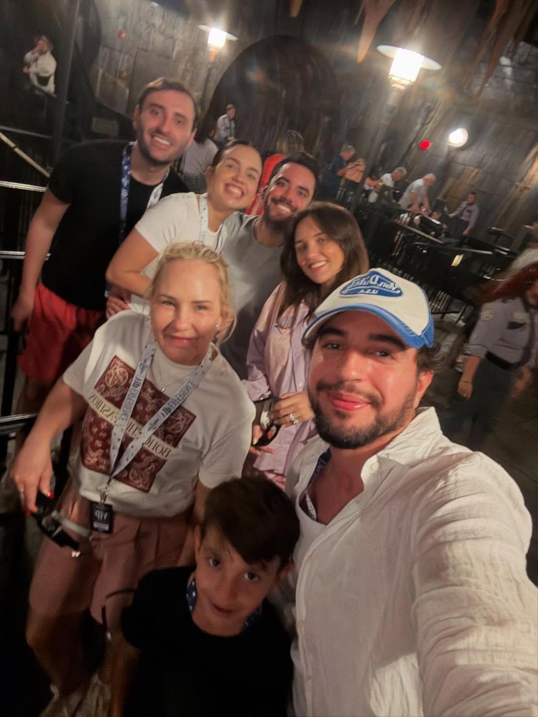 Nattan e Rafa Kalimann estão nos Estados Unidos com a família