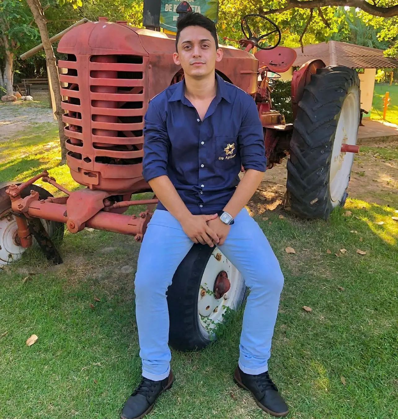 Foto de Valdizio Lima, cearense preso por ser confundido com integrante de facção