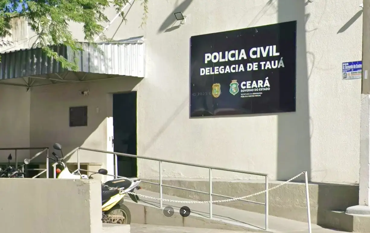 Fachada da delagacia