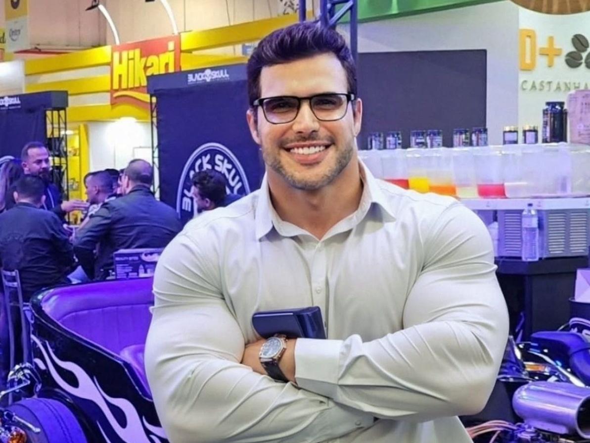 Imagem mostra o empresário Renê da Silva Nogueira Júnior, mais conhecido como Renê Júnior, suspeito de matar gari em BH e que teve o sigilo telefônico quebrado pela Justiça de MG