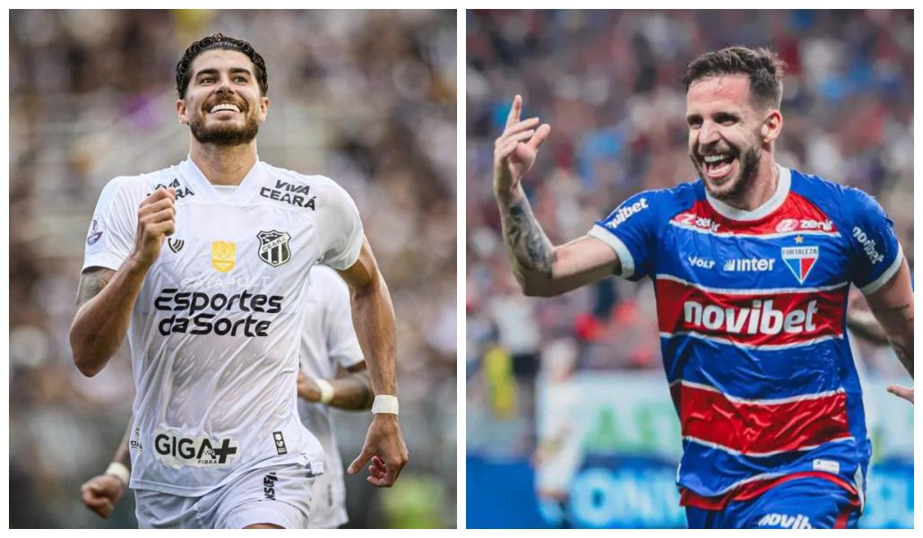 Montagem com fotos de Ceará e Fortaleza