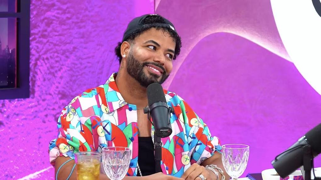 Foto de Hytalo Santos, preso nesta sexta-feira (15), durante participação em Podcast