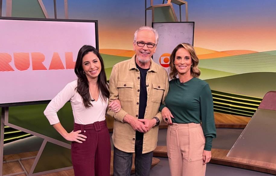 Apresentadores do Globo Rural