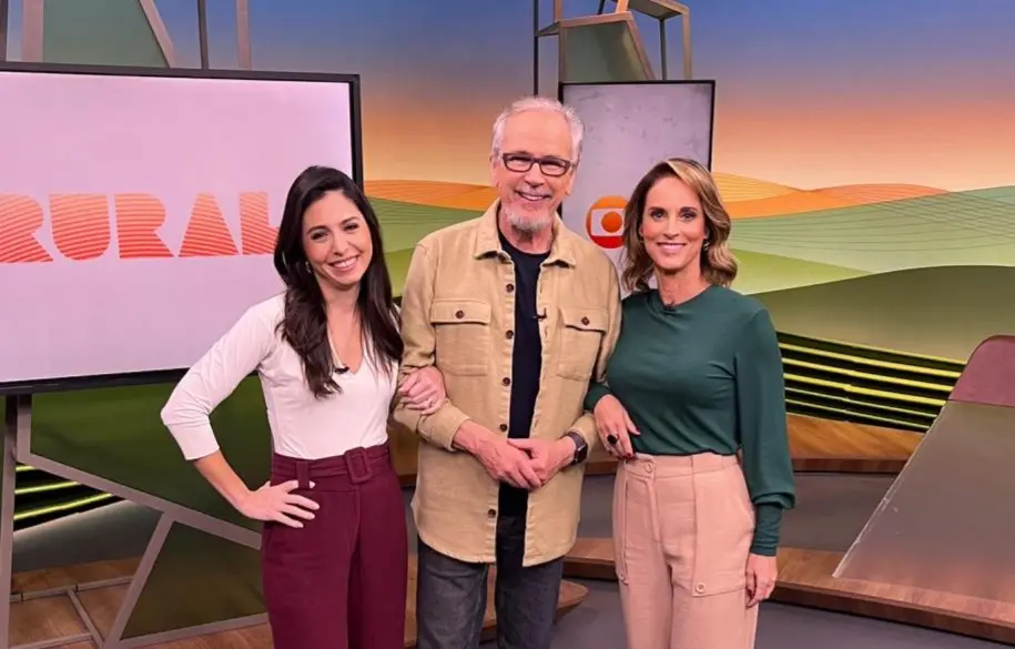 Apresentadores do Globo Rural