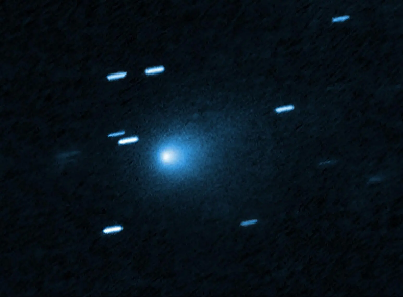 Astrofotografia do Cometa 3I/Atlas que pode ser uma nave espacial, segundo pesquisador de Harvard