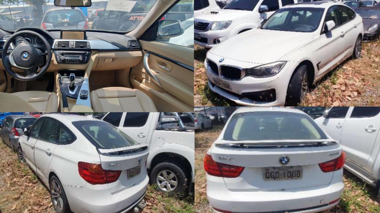 BMW apreendida em poder de traficantes no Aeroporto de Fortaleza