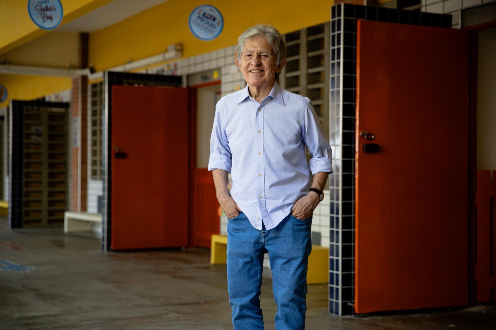 Oto nos corredores da sede Hildete de Sá Cavalcante, na avenida Washington Soares