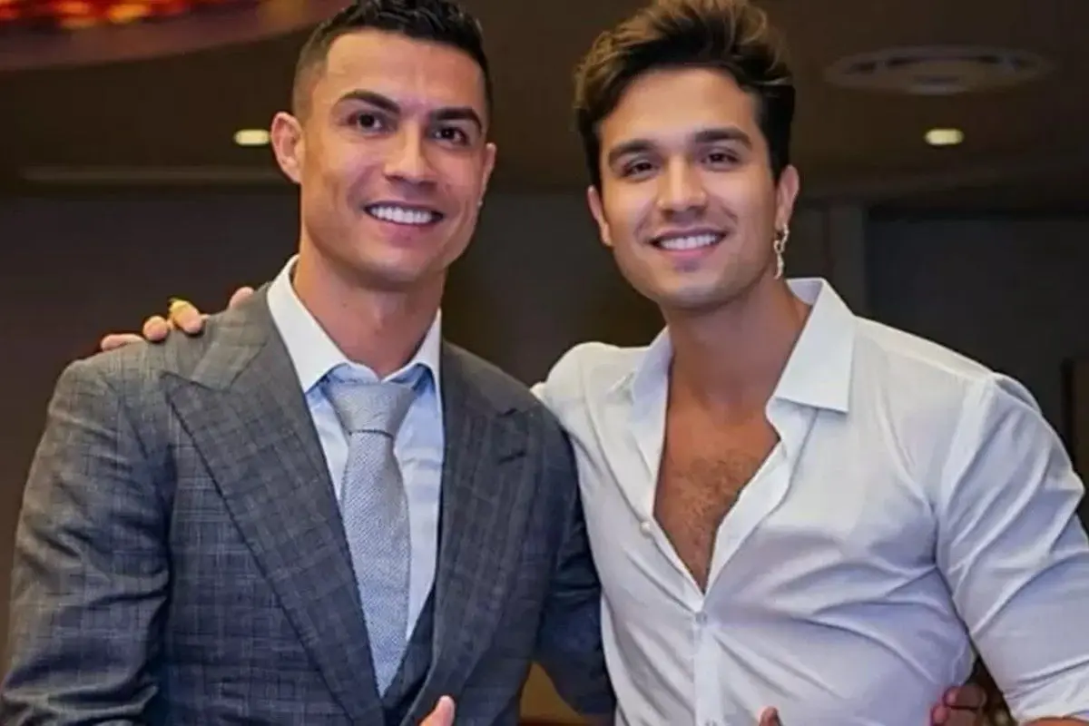 A amizade de Cristiano Ronaldo e Luan Santana é considerada inusitada