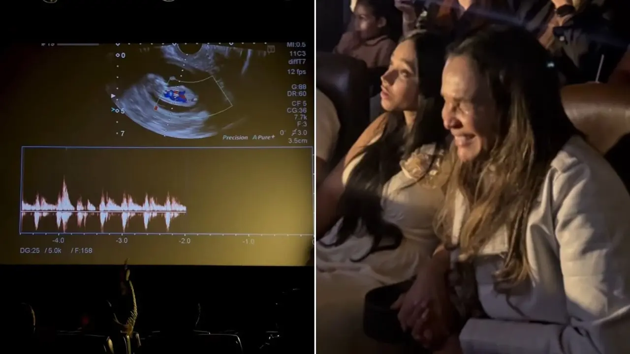 Imagem da notícia Irmã de Oruam aluga sala de cinema no RJ para anunciar gravidez